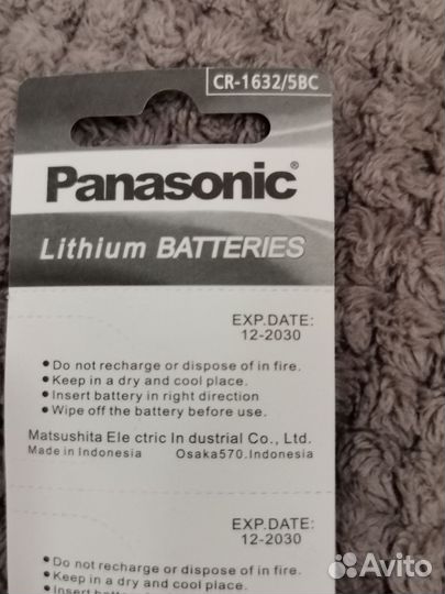 Батарейки CR1616 CR1632 CR2032