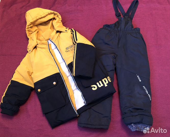 Зимний костюм на мальчика р. 130