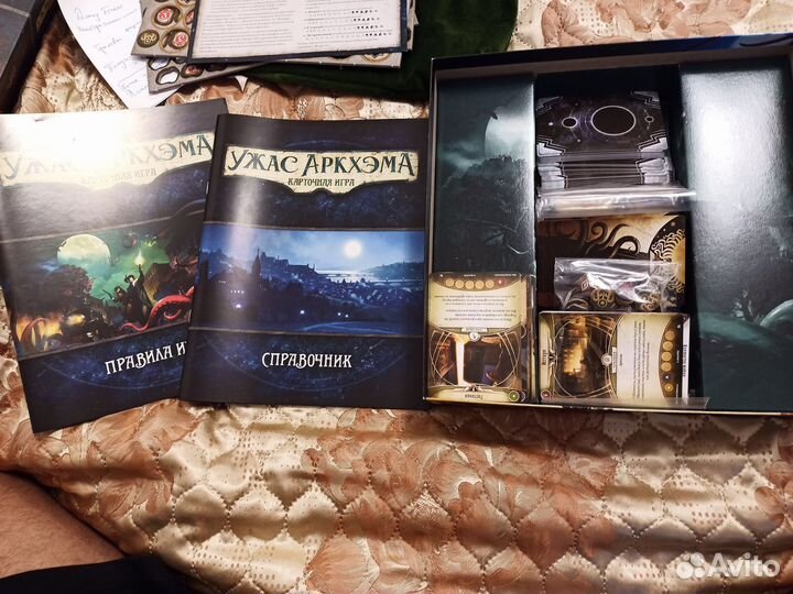 Ужас аркхэма карточная игра сыщики детектив монст