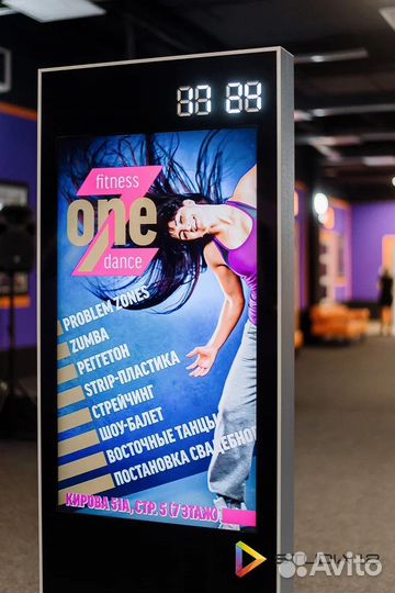 Реклама на видеостойках в торговых центрах