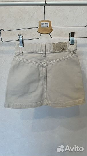 Юбка джинсовая для девочки zara 110-116