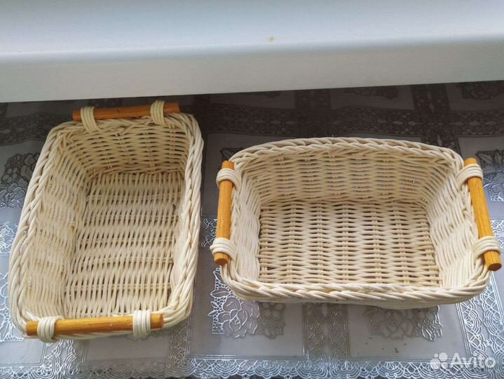 Новые плетеные корзинки