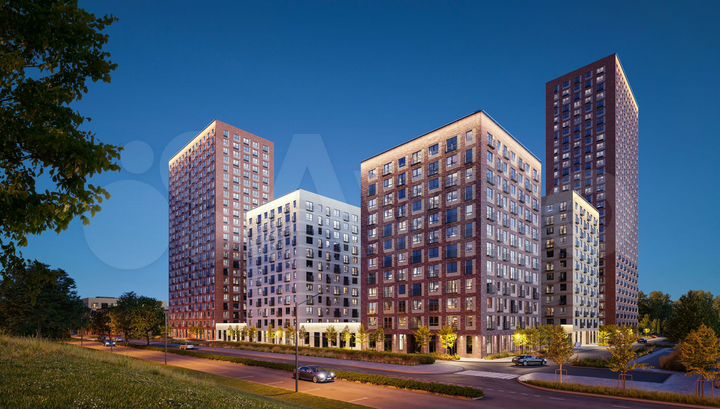 1-к. квартира, 35,1 м², 14/32 эт.