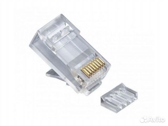 Вилка RJ-45 8P8C plug5UP-insert универсальная кат