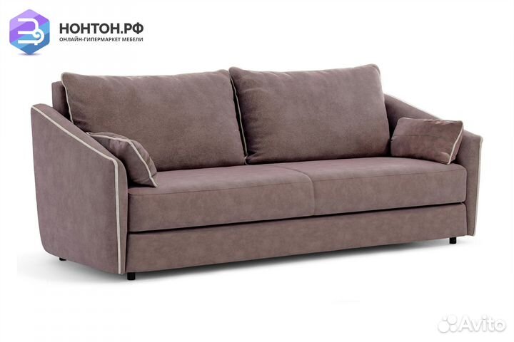 Диван книжка Флэш коричневый