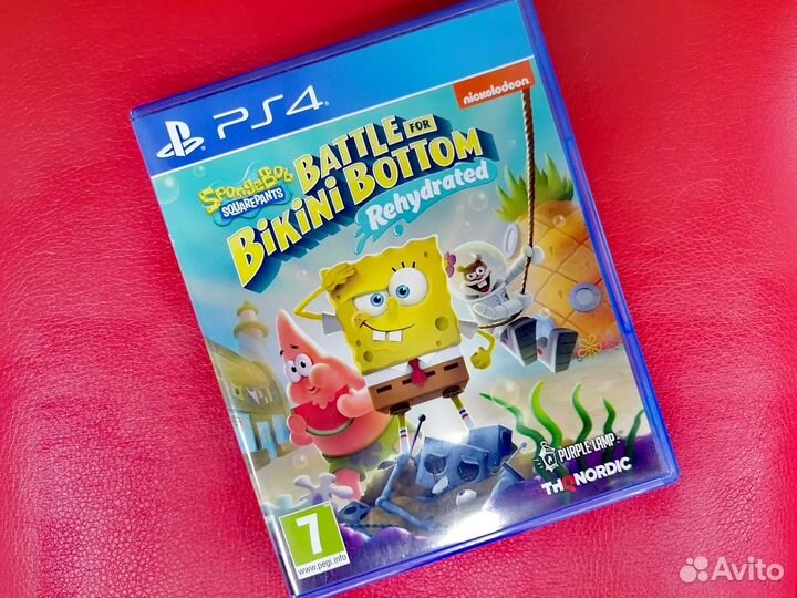 Sponge bob battle for bikini bottom ps4 бу