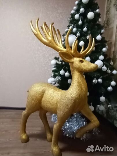 Новогодний decor олень