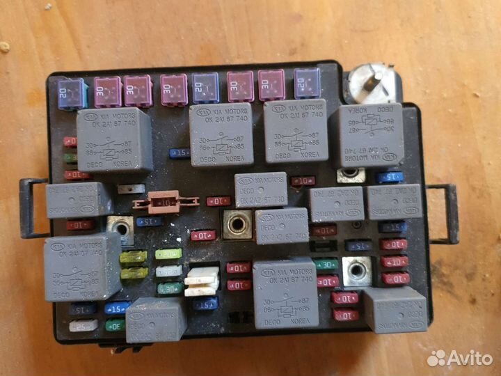 Киа Спектра блок предохранителей
