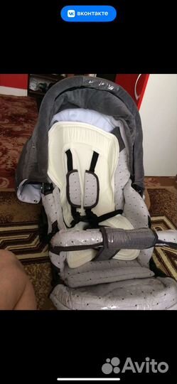 Коляска 3 в 1 бу