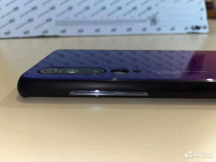 Чехол для Xiaomi mi 10 стеклянный