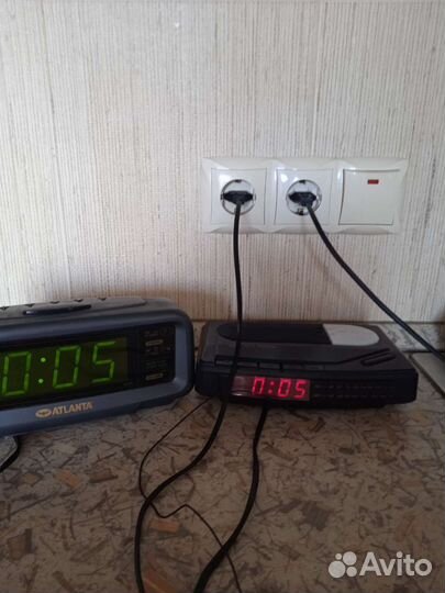 Часы радио подсветка будильник