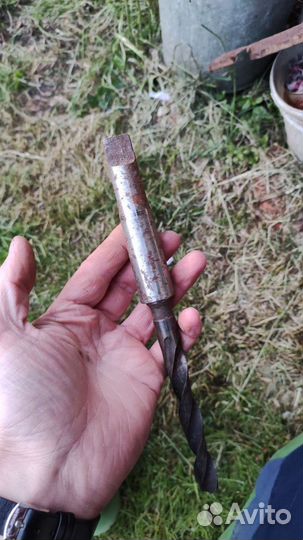 Сверла по металлу с коническим хвостовиком морзе 1