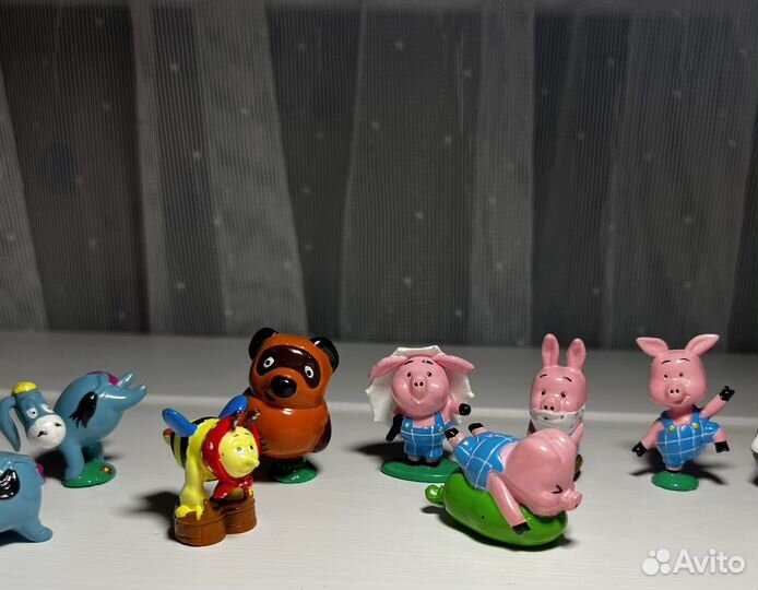 Игрушки из киндер сюрпириза, 90е