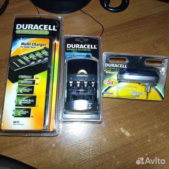 Зарядное устройство Duracell CEF11, CEF15, CEF20EU