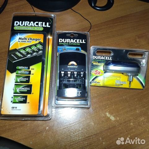 Зарядное устройство Duracell CEF11, CEF15, CEF20EU