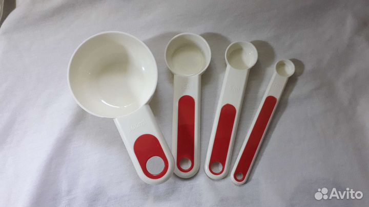 Икеа мерные ложки Стэм, 4 штуки