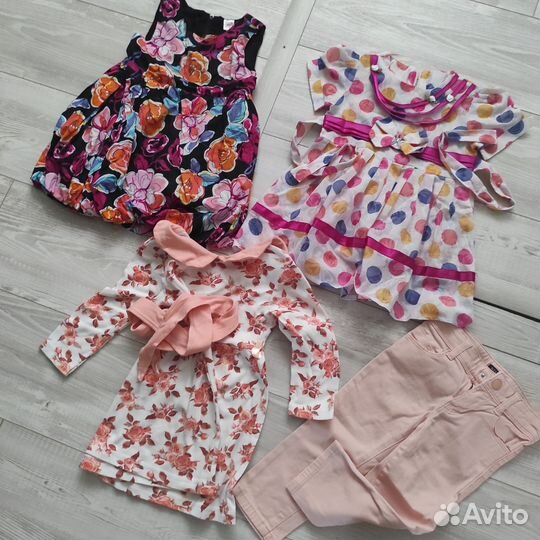 Детские вещи пакетом для девочки 68-98