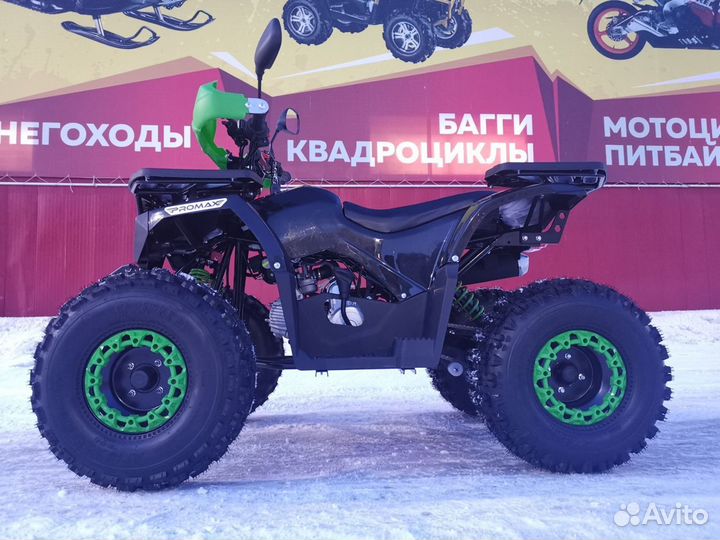 Квадроцикл promax wild 175 LUX В черном цвете