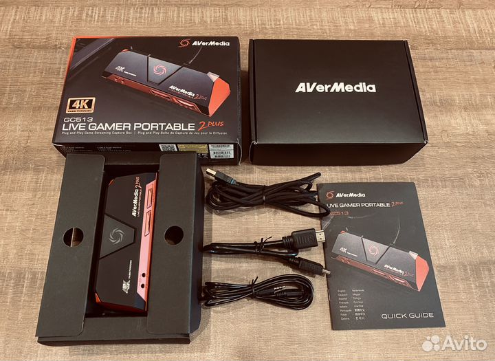 Карта захвата Avermedia live gamer portable 2 plus