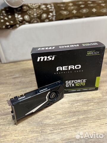 Nvidia geforce gtx 1070 aero 8gb