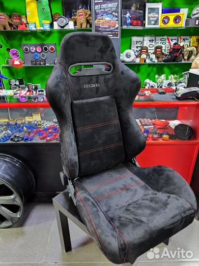 Сиденье ковш LM Recaro-500 купе замша