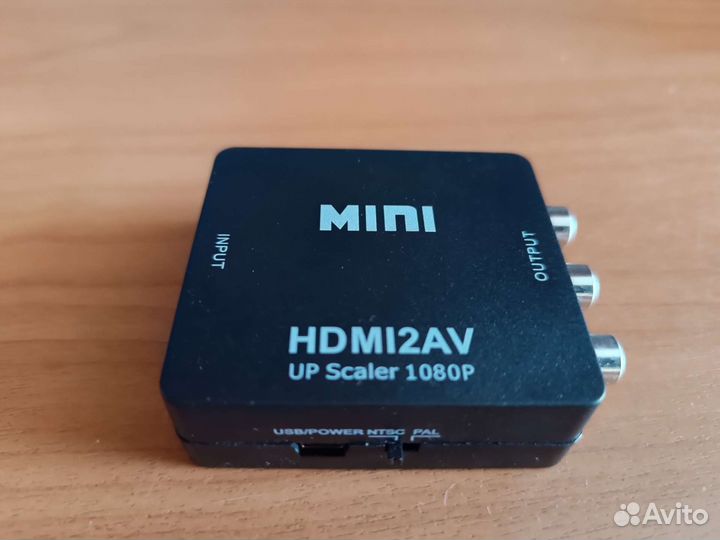 Переходник-конвертер hdmi на AV (RCA)