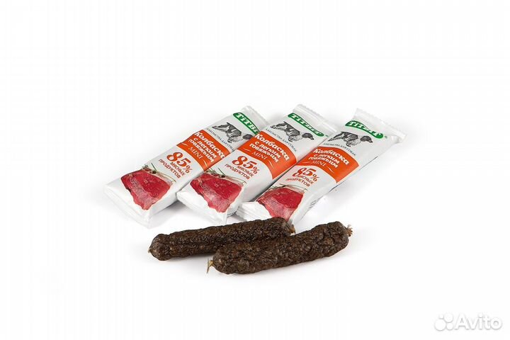 Titbit колбаска Мини Biff с легким говяжьим, 1 шт