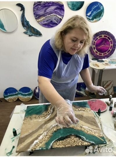 Мастер-классы по эпоксидной смоле