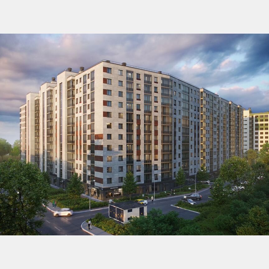 Квартира-студия, 26,7 м², 7/12 эт.