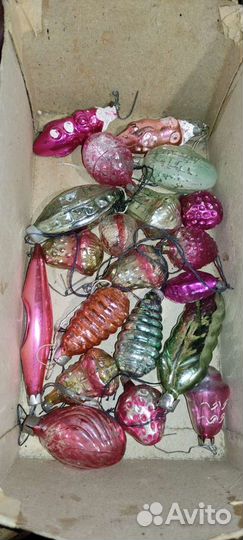 Елочные игрушки СССР