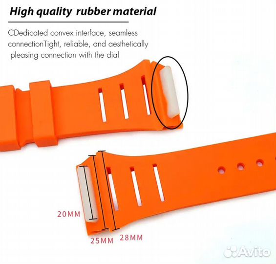 Ремешок для часов Richard Mille