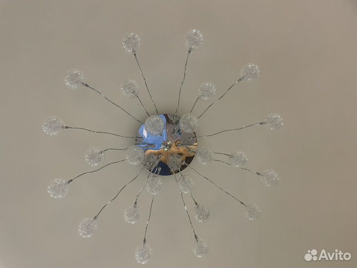 Люстра потолочная бу