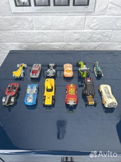 Hot wheels машинки 12 шт
