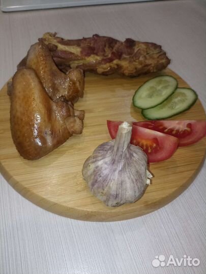 Мясо и рыба горячего копчения
