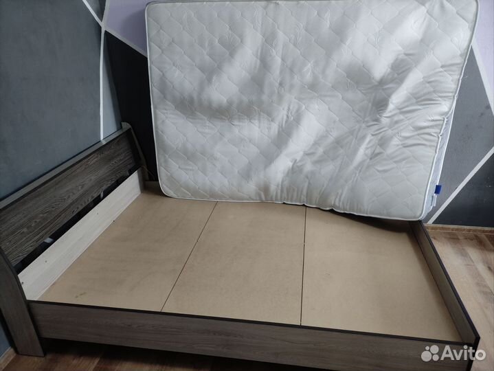 Кровать 140х200 с матрасом Ascona