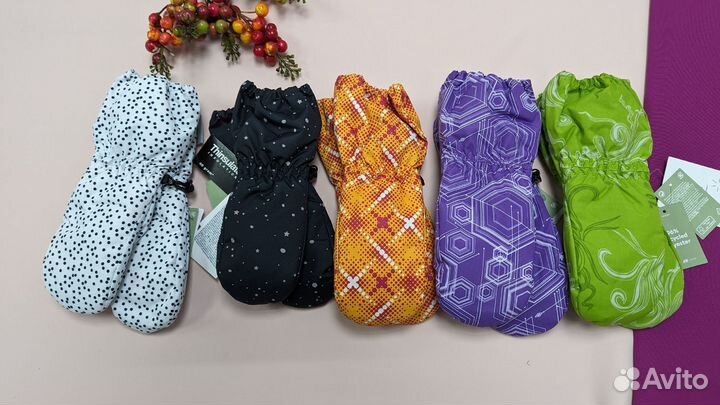 Ч13 Варежки детские мембранные H&M Сток