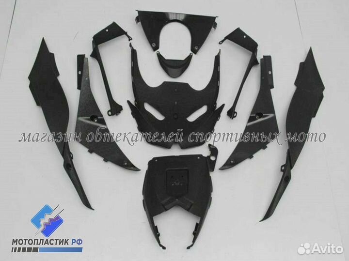 Kawasaki ZX-6R, ZX636 2009-2012 мотопластик, обвес