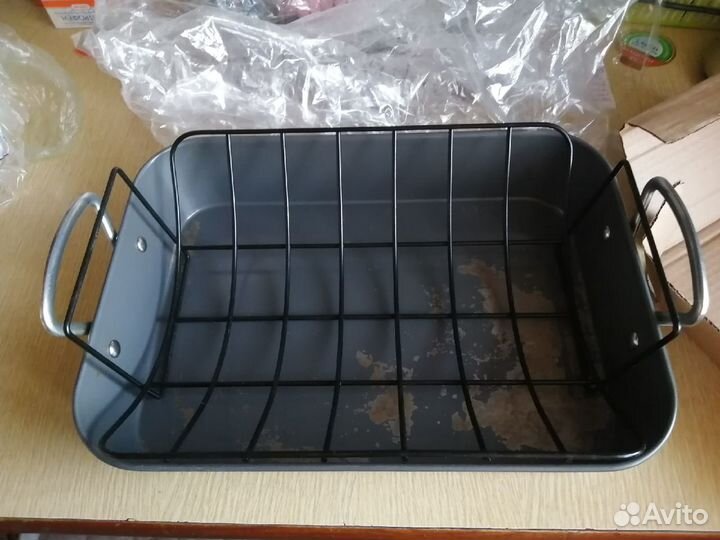 Жаровня - противень для гриля с решёткой Thomas