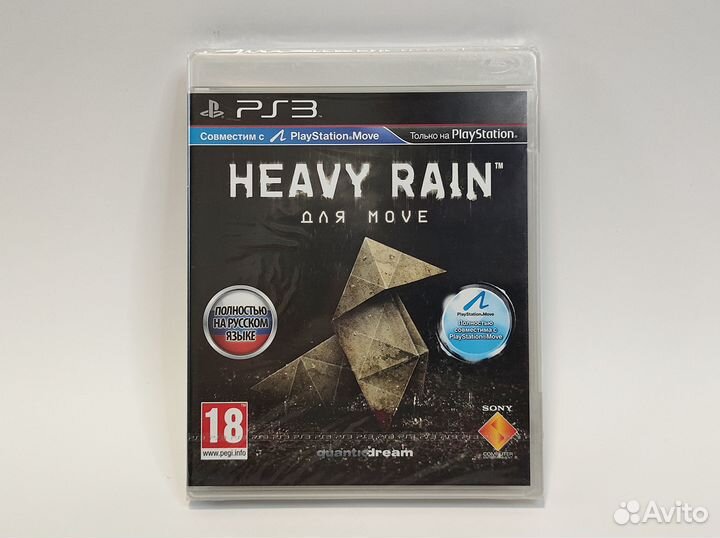 Игра Heavy Rain для Move, PS3, sealed
