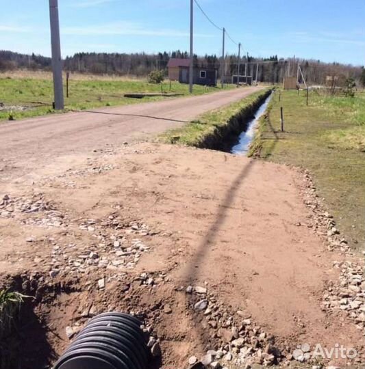 Устройство заезда, отсыпка участков под ключ