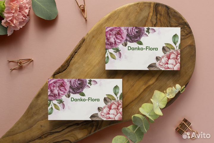 Печать визиток, визитки, листовки