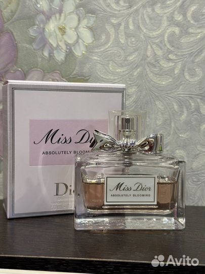 Туалетная вода Miss dior absolutely blooming