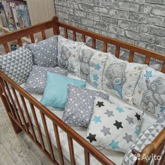 Бортики в кроватку