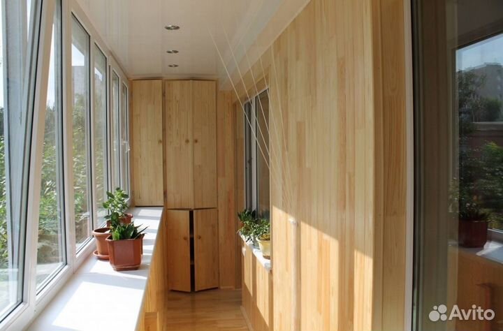 Комплексное остекление и отделка