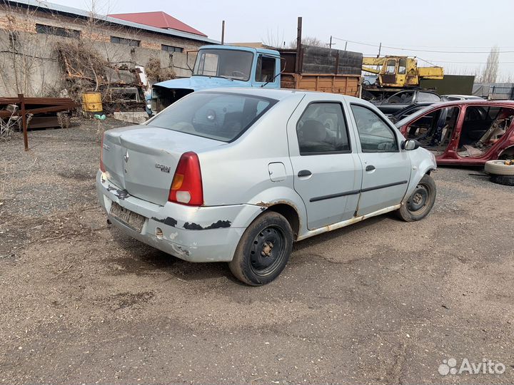 Renault logan в разборе 1.6 8 кл. МКПП