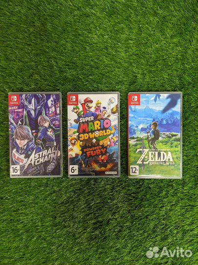 Игры для nintendo switch катриджи