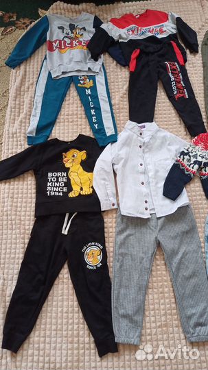 Детские вещи пакетом на мальчика 3-4 года