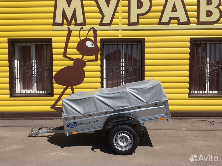 Прицеп кмз Классика-М 2,0*1,25м усиленный б/к