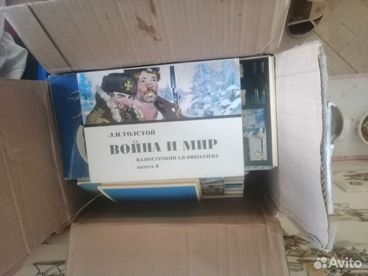 Наборы открыток коробка. 105 наборов. Цена за все