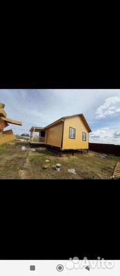 Каркасный дачный домик